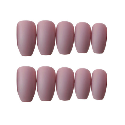 Luvion Nails Premium Press-On Kit – Ballet White Gradient & Ethereal Milky Ombre (24 Pcs)
